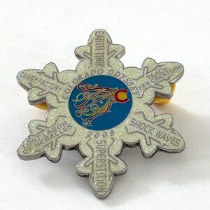 Vintage Colorado Odyssey of the Mind OM OotM CO Tech Lapel Pin 2009